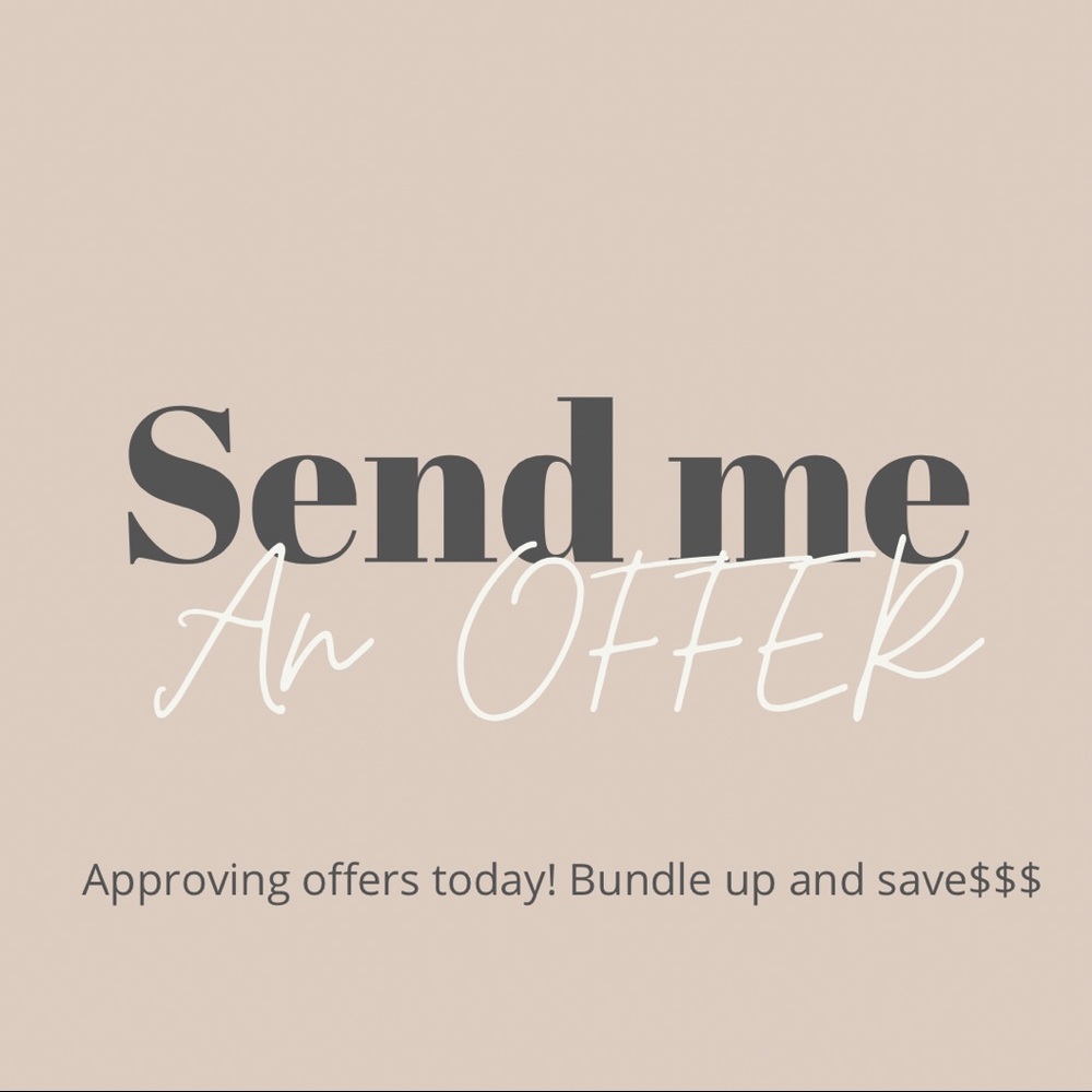 Send me your BEST OFFER!